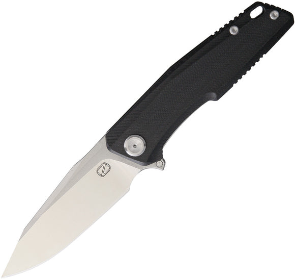 Stedemon Pocket Knife ZKC C02 Linerlock Black G10 Folding 440C Stainless ZKCC020
