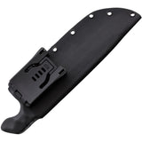 Stroup Knives BK1 Black G10 1095HC Fixed Blade Knife w/ Kydex Sheath PBK1BG10S