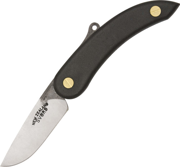 Svord Peasant Black Handle High Carbon Tool Steel Folding Knife 133