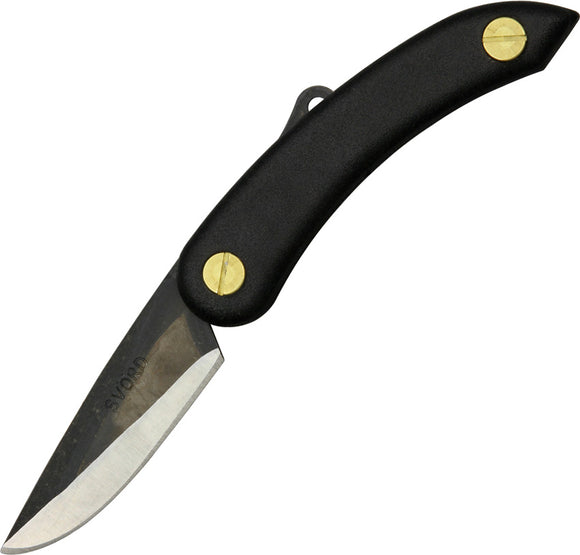 Svord Mini Peasant Black Handle High Carbon Tool Steel Folding Knife 143