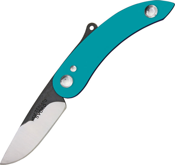 Svord Peasant Blue Aluminum Handle High Carbon Tool Steel Folding Knife 162