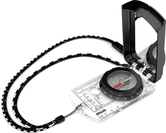 Silva Ranger 2.0 Black Waterproof Neck Compass w/ Night Use
