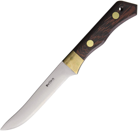 Svord Utility General All-Purpose Wood Handle 15N20 Steel Fixed Blade Knife UGP