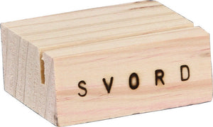 Svord Hardwood Block SIngle Knife Display Stand WS