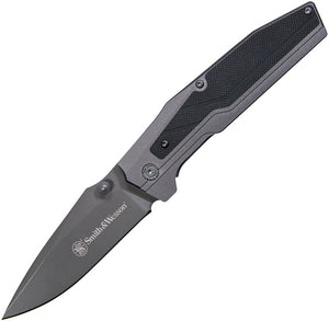 Smith & Wesson Linerlock A/O Assisted Black & Gray Knife 1084301