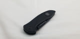 Smith & Wesson Linerlock A/O Black Aluminum Folding 8Cr13 Pocket Knife 1084305