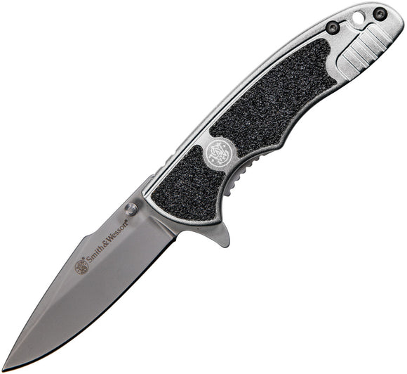 Smith & Wesson Framelock Black G10 Folding Stainless Pocket Knife 1084306