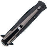 Smith & Wesson MP301 M&P Gray Linerlock Flipper Stainless Folding Dagger Pocket Knife 1085898