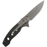 Smith & Wesson Linerlock Black Smooth G10 Folding Stainless Pocket Knife 1100062