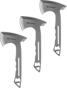 Smith & Wesson Hawkeye Stainless Steel 3 Piece Throwing Axe Set 1117231