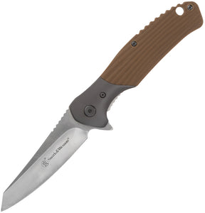 Smith & Wesson Stave 3" Micarta Linerlock Folding Knife 1122569