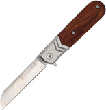 Smith & Wesson Executive Barlow A/O Rosewood Folding 8Cr13MoV Knife 1160818