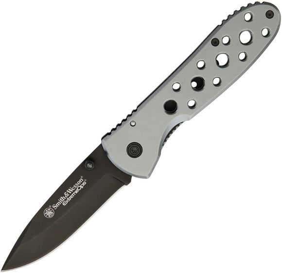 Smith & Wesson EXTREME OPS Gray Folding Pocket Knife - A13CP