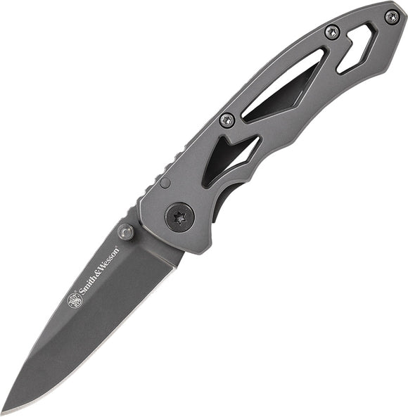 Smith & Wesson Framelock Aluminum Folding Stainless Pocket Knife CK400