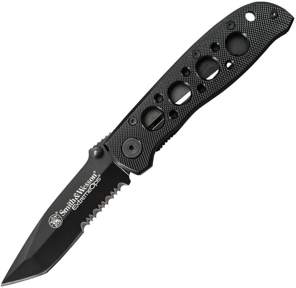 Smith & Wesson Extreme Ops Linerlock Aluminum Folding Pocket Knife CK5TBSCP