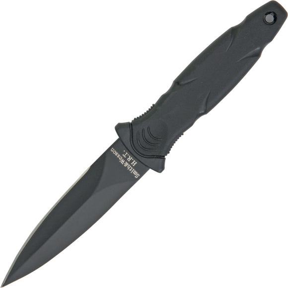 Smith & Wesson HRT Military Boot Synthetic Stainless Fixed Blade Knife HRT3BF