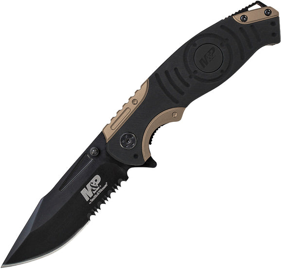 Smith & Wesson M&P Linerlock Aluminum Folding Stainless Pocket Knife MP13BS