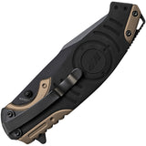 Smith & Wesson M&P Linerlock Aluminum Folding Stainless Pocket Knife MP13BS