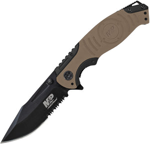 Smith & Wesson M&P Linerlock Aluminum Folding Stainless Pocket Knife MP13GLS