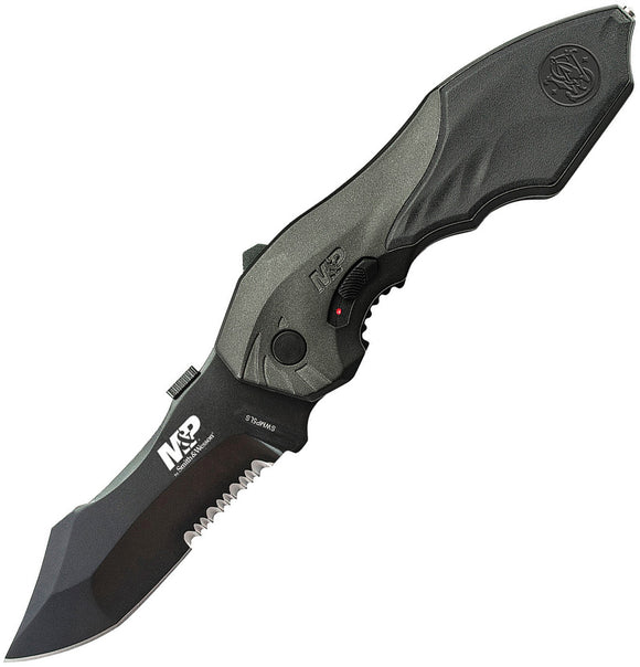 Smith & Wesson M&P Large Linerlock A/O Folding Stainless Pocket Knife MP5LS