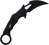 Smith & Wesson Karambit Linerlock Black & White Folding Pocket Knife 1200649