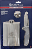Smith & Wesson Executive Linerlock & Flask Folding Pocket Knife 1200650