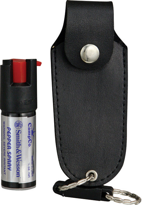 Smith & Wesson Pepper Spray Self-Defense Law Enforcement Police Keychain P1203