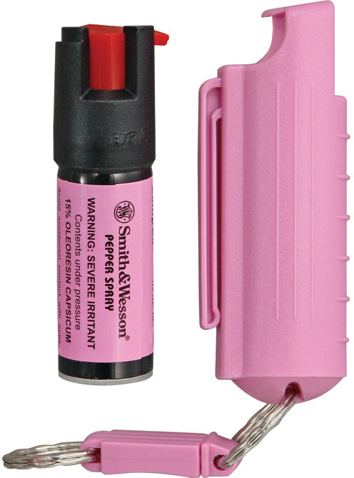 Smith & Wesson Pepper Spray Self-Defense Law Enforcement Police Keychain P1403P