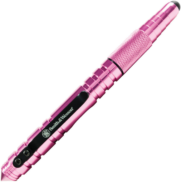 Smith & Wesson Pink T6061 Aluminum Tactical Stylus Pen PEN3P