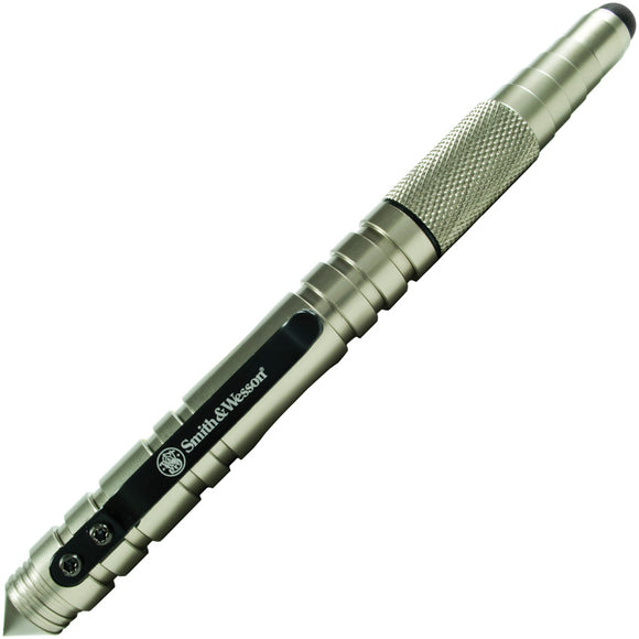 Smith & Wesson Silver T6061 Aluminum Tactical Stylus Pen PEN3S