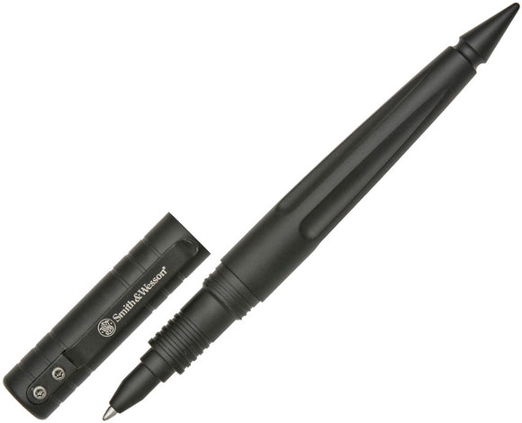 Smith & Wesson Black Tactical Defense Black Aluminum Ballpoint Pen PENBKCP