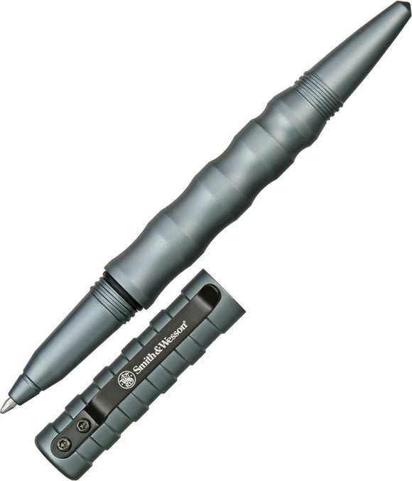 Smith & Wesson M&P Gray T6061 Aluminum Tactical Pen 2 - 2nd Gen PENMP2G