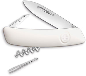 Swiza D01 Swiss Pocket Knife Screwdriver White Handle Folding Multi-Tool 1020