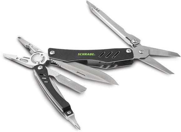 Schrade Stainless Folding Screwdriver Knife Blade Tough Tool Multi-Tool