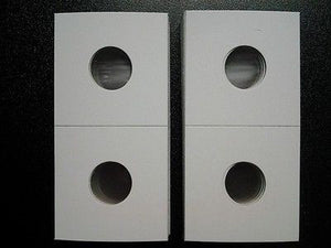 250 New Dime Size 2x2 Cardboard Coin Holders Flips