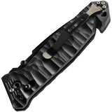TB Outdoor C.A.C. S200 Axis Lock Black PA6 Folding Nitrox Steel Pocket Knife 042