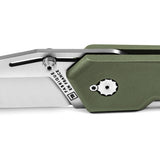 TB Outdoor Unboxer EDC Slip Joint Green Folding Nitrox Steel Pocket Knife 064