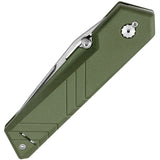 TB Outdoor Unboxer EDC Slip Joint Green Folding Nitrox Steel Pocket Knife 064