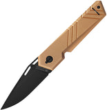 TB Outdoor Unboxer EDC Slip Joint Coyote Tan Folding Nitrox Pocket Knife 101