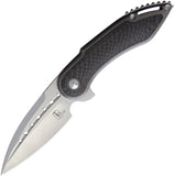 Begg Knives Steelcraft Mini Glimpse Framel Titanium Folding Knife TBSCMGCFSLV