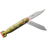 Tac Force Bomb Knife Slip Joint Green Folding Stainless Pocket Knife 1039DBGN