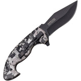 Tac Force Linerlock A/O Digital ABS Folding 3Cr13 Steel Pocket Knife 1043DG