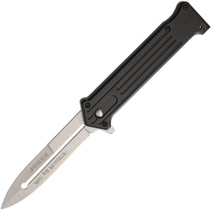 Tac Force Joker Why So Serious? Linerlock A/O Black Handle Folding Knife 457BS