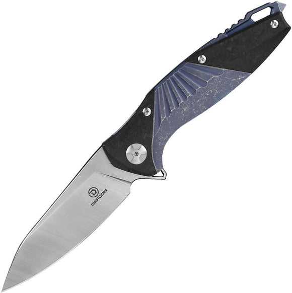Defcon JK Mako Framelock Titanium S35Vn Folding Knife 52903