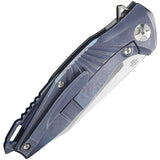 Defcon JK Mako Framelock Titanium S35Vn Folding Knife 52903