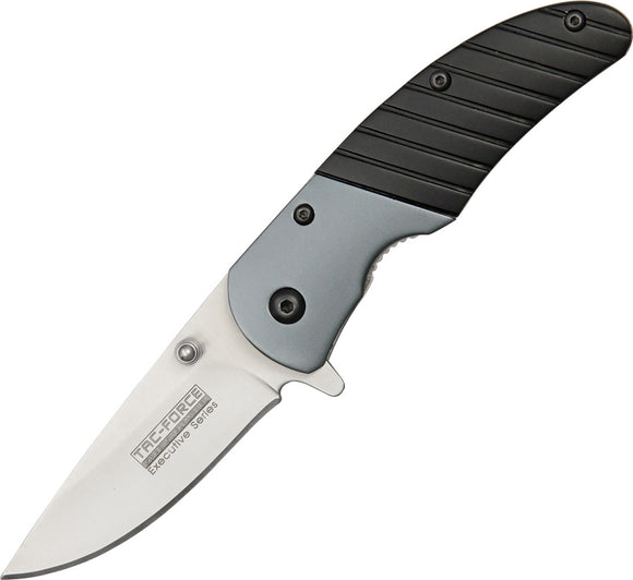 Tac Force Executive Series Linerlock A/O Black Handle Folding Knife 732BK