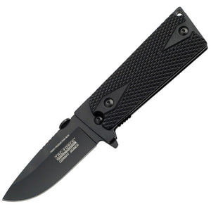 Tac Force Combat Series Linerlock A/O Black Handle Stainless Folding Knife 754BK