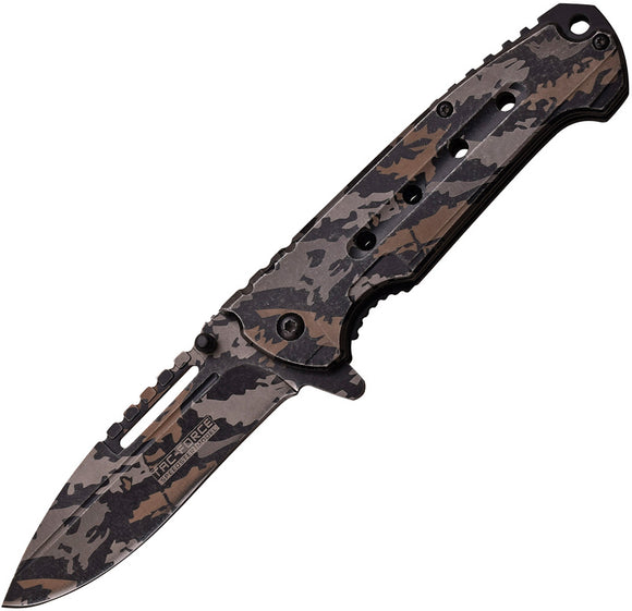 Tac Force Linerlock A/O Digital Camo Handle Stainless Folding Knife 921CD