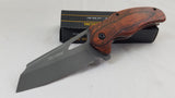 Tac Force 8" Brown Folding Knife  Assisted Opening Pocket - 935bw