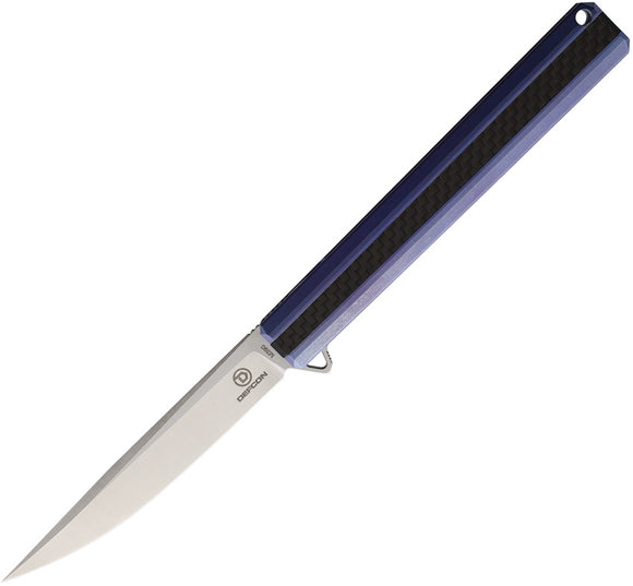 Defcon Titanium P{urple Framelock M390 Folding Knife 93892